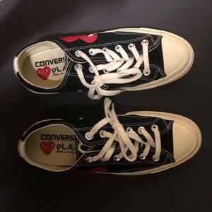 COMME DES GARÇONS PLAY Chuck Taylor 1970s Low-Top
